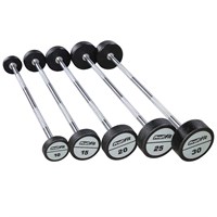 Набор прямых полиуретановых штанг (шаг 5 кг, 5 шт) PROFI-FIT 10-30 кг f24dfcb5-d609-11ee-bab5-00155d019201-tmzspr