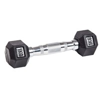 Гантель гексагональная обрезиненная PROFI-FIT  1 кг арт-7n51zoub66wb-tmzspr