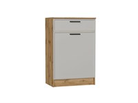 Тумба Стиль ТБ-601 с ящиком Дуб Вотан, Grey Silk, Фрейм sppr5VVTtoAR74500