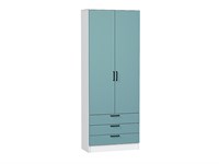Шкаф двухстворчатый Стиль ШК-803 с ящиками Белый, Grey-green In 2S sppr5VVTtoAR63266