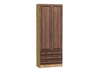 Шкаф двухстворчатый Стиль ШК-803 с ящиками Дуб Вотан, Brown Dreamline sppr5VVTtoAR65655