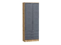 Шкаф двухстворчатый Стиль ШК-803 с ящиками Дуб Вотан, Graphite Softwood sppr5VVTtoAR59870