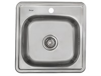 Мойка врезная 4816/0,6 1Ч,  Нержавеющая сталь   ,    ,  160*480*480 sppr5VVTtoAR086-0091 (23385)