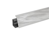 Плинтус для столешницы АР-740,  Пластик  ,  Снежный мрамор  ,  37*3000*24 sppr5VVTtoAR122-0225 (66172)