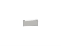 Фасад  ФЯ Фьюжн 15.40 Silky Light Grey,    МДФ  Silky Light Grey,  156*396*18 sppr5VVTtoAR078-8067 (66523)