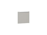 Фасад  ФЯ Фьюжн 40.40 Silky Light Grey,    МДФ  Silky Light Grey,  390*396*18 sppr5VVTtoAR078-8072 (66528)