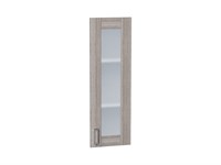Фасад  ФО Лофт White Matrix 90.30 Cappuccino Veralinga,    МДФ/Стекло  Cappuccino Veralinga,  916*296*18 sppr5VVTtoAR078-5771 (48237)