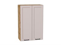 Кухонный  Шкаф верхний с 2-мя дверцами Барселона Дуб Вотан, Кашемир, 920, 600, каркас ЛДСП  Дуб Вотан, фасад МДФ  Кашемир,  920*600*324 sppr5VVTtoAR62745