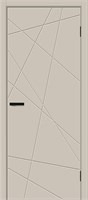 Межкомнатная дверь 200*90, Граффити-5.Д.П, Cream Silk , ПЭТ sp2510BR_169-0172