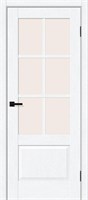 Межкомнатная дверь 200*60, Прима-13.0.1, White Silkwood / Magic Fog , ПЭТ sp2510BR_169-0894