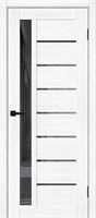 Межкомнатная дверь 200*60, Браво-27, Snow Melinga / Mirox Grey , Эко Шпон sp2510BR_153-1473