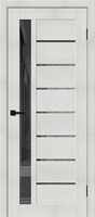 Межкомнатная дверь 200*90, Браво-27, Bianco Melinga / Mirox Grey , Эко Шпон sp2510BR_153-7565