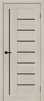 Межкомнатная дверь 200*80, Браво-29, Cream Melinga / Black Shine , Эко Шпон sp2510BR_153-7584