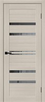 Межкомнатная дверь 200*80, Браво-30, Cream Melinga / Mirox Grey , Эко Шпон sp2510BR_153-7608