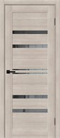 Межкомнатная дверь 200*90, Браво-30, Cappuccino Melinga / Mirox Grey , Эко Шпон sp2510BR_153-1251