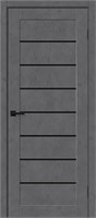 Межкомнатная дверь 200*60, Браво-22, Slate Art / Black Shine , Эко Шпон sp2510BR_153-4392