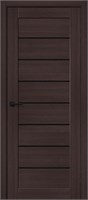 Межкомнатная дверь 200*80, Браво-22, Wenge Melinga / Black Shine , Эко Шпон sp2510BR_153-4357