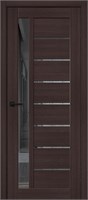 Межкомнатная дверь 200*90, Браво-27, Wenge Melinga / Mirox Grey , Эко Шпон sp2510BR_153-1299