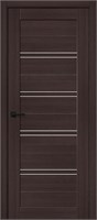 Межкомнатная дверь 200*80, Браво-28, Wenge Melinga / Magic Fog , Эко Шпон sp2510BR_153-1126