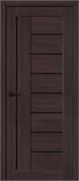 Межкомнатная дверь 200*60, Браво-29, Wenge Melinga / Black Shine , Эко Шпон sp2510BR_153-4359