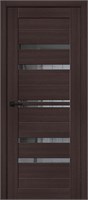 Межкомнатная дверь 200*80, Браво-30, Wenge Melinga / Mirox Grey , Эко Шпон sp2510BR_153-1310