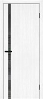 Межкомнатная дверь 200*80, Браво-1.55, Snow Melinga / Mirox Grey , Эко Шпон sp2510BR_153-1226