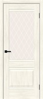 Межкомнатная дверь 200*80, Прима-3, Nordic Oak / White Сrystal , Эко Шпон sp2510BR_153-0590