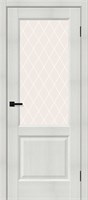 Межкомнатная дверь 200*60, Неоклассик-33, Bianco Melinga / White Сrystal , Эко Шпон sp2510BR_153-7332