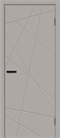 Межкомнатная дверь 200*70, Граффити-5.Д, Grey Pro , Винил sp2510BR_146-1580