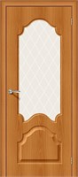 Межкомнатная дверь 200*80, Скинни-33, Milano Vero / White Сrystal , Винил sp2510BR_146-0484