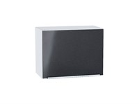 Шкаф верхний горизонтальный Фьюжн Белый, Anthracite, 460, 600 В*Ш*Г 458*600*318, фасад МДФ  Anthracite, корпус  Белый ms2510VVT_57206