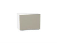 Шкаф верхний горизонтальный Фьюжн Белый, Silky Grey, 360, 500 В*Ш*Г 358*500*320, фасад МДФ  Silky Grey, корпус  Белый ms2510VVT_51877