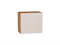 Шкаф верхний горизонтальный Фьюжн Дуб Вотан, Cream Silk, 460, 500 В*Ш*Г 458*500*318, фасад МДФ  Cream Silk, корпус  Дуб Вотан ms2510VVT_71873