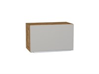 Шкаф верхний горизонтальный Фьюжн Дуб Вотан, Silky Light Grey, 360, 600 В*Ш*Г 358*600*320, фасад МДФ  Silky Light Grey, корпус  Дуб Вотан ms2510VVT_66557