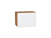 Шкаф верхний горизонтальный Фьюжн Дуб Вотан, Silky White, 360, 500 В*Ш*Г 358*500*320, фасад МДФ  Silky White, корпус  Дуб Вотан ms2510VVT_60636