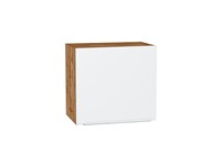 Шкаф верхний горизонтальный Фьюжн Дуб Вотан, Silky White, 460, 500 В*Ш*Г 458*500*318, фасад МДФ  Silky White, корпус  Дуб Вотан ms2510VVT_60639