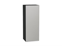 Шкаф верхний с 1-ой дверцей Фьюжн Graphite, Silky Light Grey, 920, 350 В*Ш*Г 920*350*320, фасад МДФ  Silky Light Grey, корпус  Graphite ms2510VVT_66605