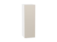 Шкаф верхний с 1-ой дверцей Фьюжн Белый, Cream Silk, 920, 300 В*Ш*Г 920*300*320, фасад МДФ  Cream Silk, корпус  Белый ms2510VVT_71897