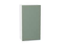 Шкаф верхний с 1-ой дверцей Фьюжн Белый, Silky Mint, 920, 500 В*Ш*Г 920*500*320, фасад МДФ  Silky Mint, корпус  Белый ms2510VVT_52006