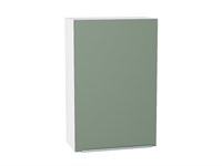 Шкаф верхний с 1-ой дверцей Фьюжн Белый, Silky Mint, 920, 600 В*Ш*Г 920*600*320, фасад МДФ  Silky Mint, корпус  Белый ms2510VVT_52007