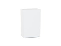 Шкаф верхний с 1-ой дверцей Фьюжн Белый, Silky White, 720, 450 В*Ш*Г 716*450*320, фасад МДФ  Silky White, корпус  Белый ms2510VVT_51957