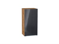 Шкаф верхний с 1-ой дверцей Фьюжн Дуб Вотан, Anthracite, 720, 350 В*Ш*Г 716*350*320, фасад МДФ  Anthracite, корпус  Дуб Вотан ms2510VVT_65122