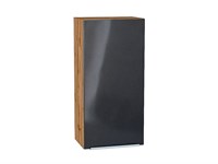 Шкаф верхний с 1-ой дверцей Фьюжн Дуб Вотан, Anthracite, 920, 450 В*Ш*Г 920*450*320, фасад МДФ  Anthracite, корпус  Дуб Вотан ms2510VVT_60806