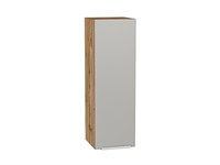 Шкаф верхний с 1-ой дверцей Фьюжн Дуб Вотан, Silky Light Grey, 920, 300 В*Ш*Г 920*300*320, фасад МДФ  Silky Light Grey, корпус  Дуб Вотан ms2510VVT_66592