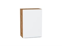 Шкаф верхний с 1-ой дверцей Фьюжн Дуб Вотан, Silky White, 720, 500 В*Ш*Г 716*500*320, фасад МДФ  Silky White, корпус  Дуб Вотан ms2510VVT_60742
