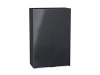 Шкаф верхний с 2-мя дверцами Фьюжн Graphite, Anthracite, 920, 600 В*Ш*Г 920*600*320, фасад МДФ  Anthracite, корпус  Graphite ms2510VVT_45088