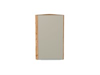 Шкаф верхний торцевой Фьюжн Дуб Вотан, Silky Grey, 720 В*Ш*Г 716*300*306, фасад МДФ  Silky Grey, корпус  Дуб Вотан ms2510VVT_60845