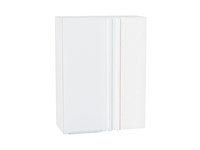 Шкаф верхний прямой угловой Фьюжн Белый, Silky White, 920 В*Ш*Г 920*700*345, фасад МДФ  Silky White, корпус  Белый ms2510VVT_60133