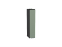Шкаф верхний бутылочница Фьюжн Graphite, Silky Mint, 150 В*Ш*Г 716*150*320, фасад МДФ  Silky Mint, корпус  Graphite ms2510VVT_51829