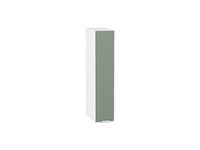 Шкаф верхний бутылочница Фьюжн Белый, Silky Mint, 150 В*Ш*Г 716*150*320, фасад МДФ  Silky Mint, корпус  Белый ms2510VVT_51828